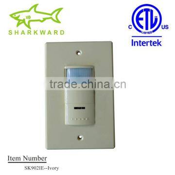 SK902IE 2013 newest PIR occupancy sensors made in China(120/277VAC,Ivory,No Neutral line)