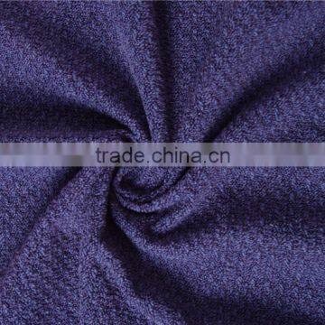 100% polyester warp knitting cation heather color sofa fabric polyester decoration fabric