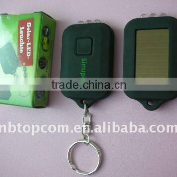 new fashion solar led key chain