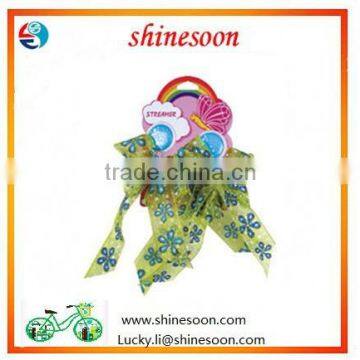 Print ribbon butterfly bicycle streamers,bike accessories for kids bike