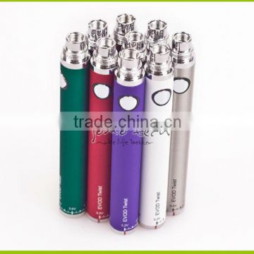 2014 promotional evod twist starter kit 1300 mah ego twist evod starter kit