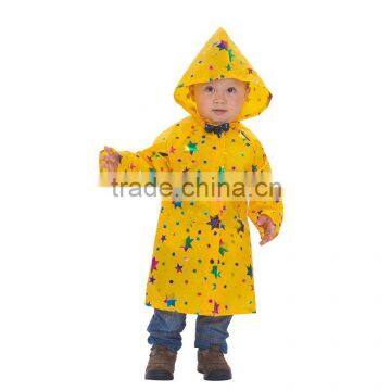 Wholesale Yellow Thin Raincoat for Kids