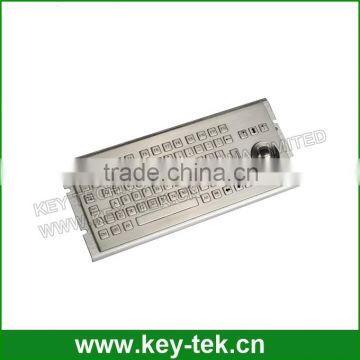 0.45mm short stroke waterproof metal keyboard in factory price