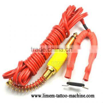 New Soft Silica Gel Tattoo Clip Cord For Power Supply