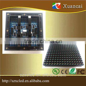 P10-16x16RGB (160X160MM) full color DIP546 unit board 4scanning p10 outdoor led module