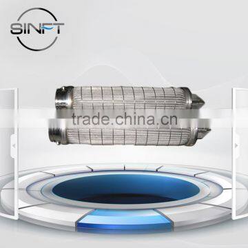 Stainless Steel Sintered Fiber Web Corrugated Filter Elements