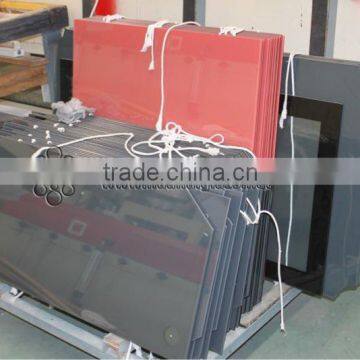 rectangular glass table top