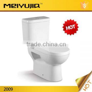 ceramic s-trap 250mm dual-flush flushing toilet for hot sale