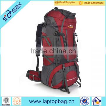 High quality professional hiking mountain top backpack