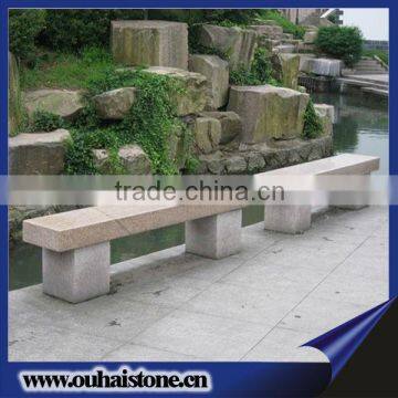 Top-ranking Granite Material Rectangle Stone Park Bench