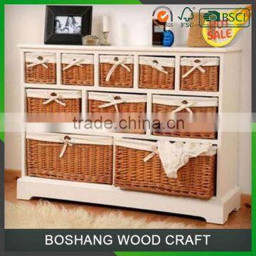 Hot Sale Antique Storage Wooden Cabinet With Many Drawers photo-2