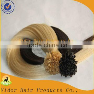 Hot Wholesale Indian Virgin Remy Nail Tip Hair