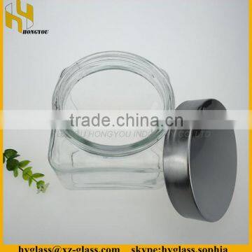 Big glass jar for food preserve wholesale