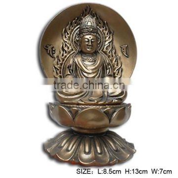 Guan yin statue sitting on lotus