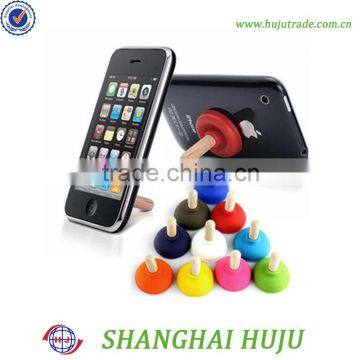 Mobile phone silicone sucker stand holder