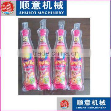 semi automatic soft tube plastic bag/plastic water filling sealing machine