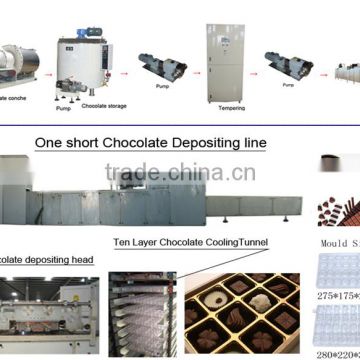 double shot/single shot chocolate production line made in china