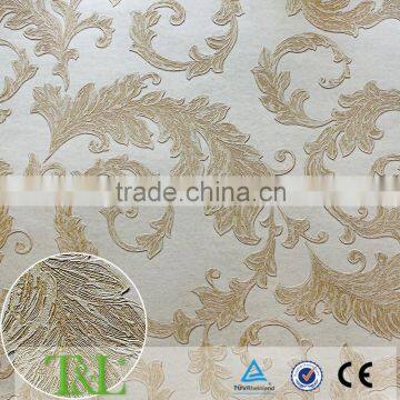 Long fiber 3d wallpaper for home decoration