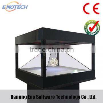 super quality of Hologarm 3D display showcase for weeding jewelry ring