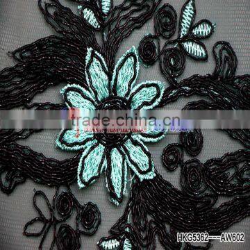 Embroidery Designs Popular Flower Lace For Clothing/Lady Dress photo-3