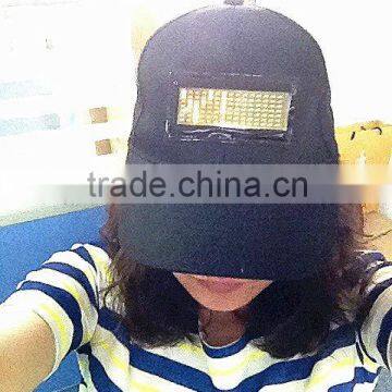 2015 new fashion party events flashing light up hats with high quality in China