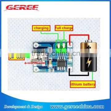 4.5V-5.5V Mini USB 5V 1A Lithium Battery Charging Board Charger Ultra Small Module