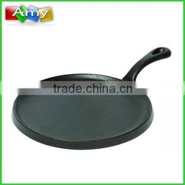 Mexican Tortilla Cast Iron Round Griddle