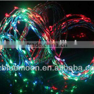 2016 whosale RGB copper wire string light led light strings
