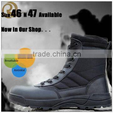 Hot selling breathable combat and army boots for man