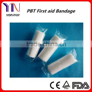 CE FDA ISO Surgical Non-adherent PBT Elastic Bandage