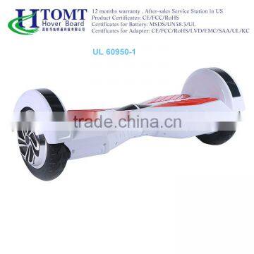 China factory 6.5 8 10 Inches two wheels self balancing scooter with blue tooth speaker