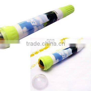 Roller Stamp Marker Pen with Cap