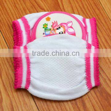 Knitted technics flexible kids crawling toddlers knee pads