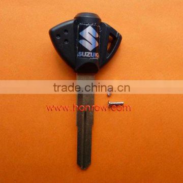 Suzuki Motorcycle transponder key blank,car key shell,blank car key