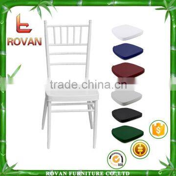 Good Quality Chiavari Chair Iron Tiffany Chair White Color Wedding Chair photo-6