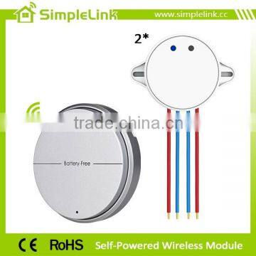 Battery-free 30 meters distance wifi controlled power switch 220v/1000w