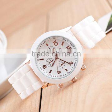 Fashion Wirstwatch,silicon Watch Bracelet,many Colors Available photo-3