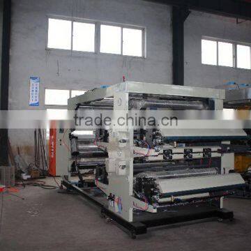 YT-2600 Two Colors Plastic Film Roll to Roll Screen Printing Machine