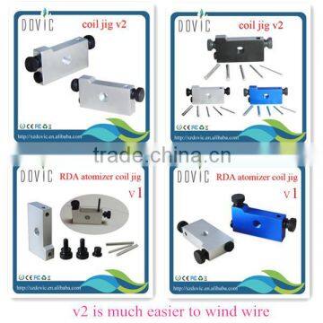 ecig tools rda/rba atomizer coil jig v2 with five posts of different diameter