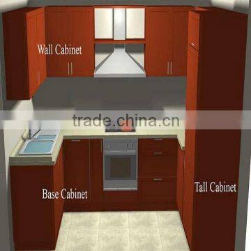 18mm particle board kitchen cabinet