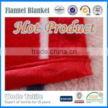 China Market Cartoon Print Flannel Fleece Baby Blanket photo-6