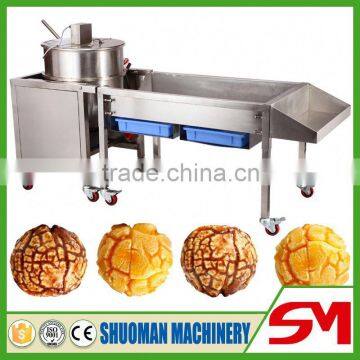 Low labor intensity and high efficient hot air popcorn maker