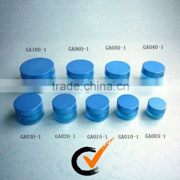 many kinds of PETG Round Cosmetic Ointment Cream Jars