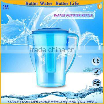 Top Quality brita filter pitcher machine portable mineral alkaline water purifier filter kettle without electricity