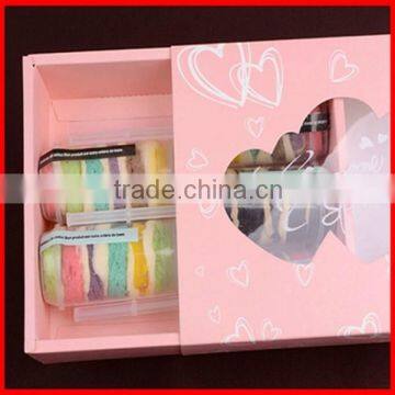 Craft Small Card Paper square Sweet color coating candy box Wholesale