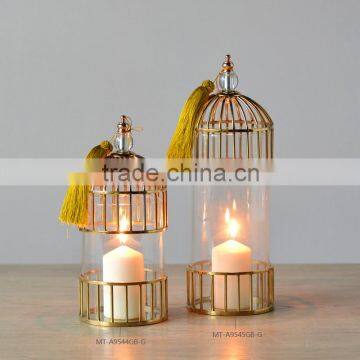 Decorative Composable Metal and Glass Candle Holders                        
                                                Quality Choice