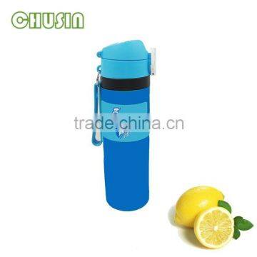 silicone water bottle with competitive price /sports water bottle wholesale customizable