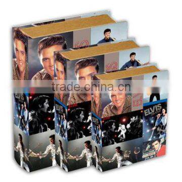 Elvis Character design Exclusive Wooden Book Gift Box