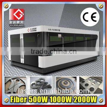 Steel Sheet Metal Cutting Fiber Laser 500W 100W 2000W