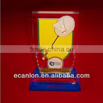 New design acrylic trophy for sport